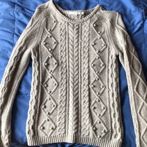 Boden Wool Cable Sweater